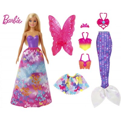 Mattel Barbie bábika a rozprávkové doplnky